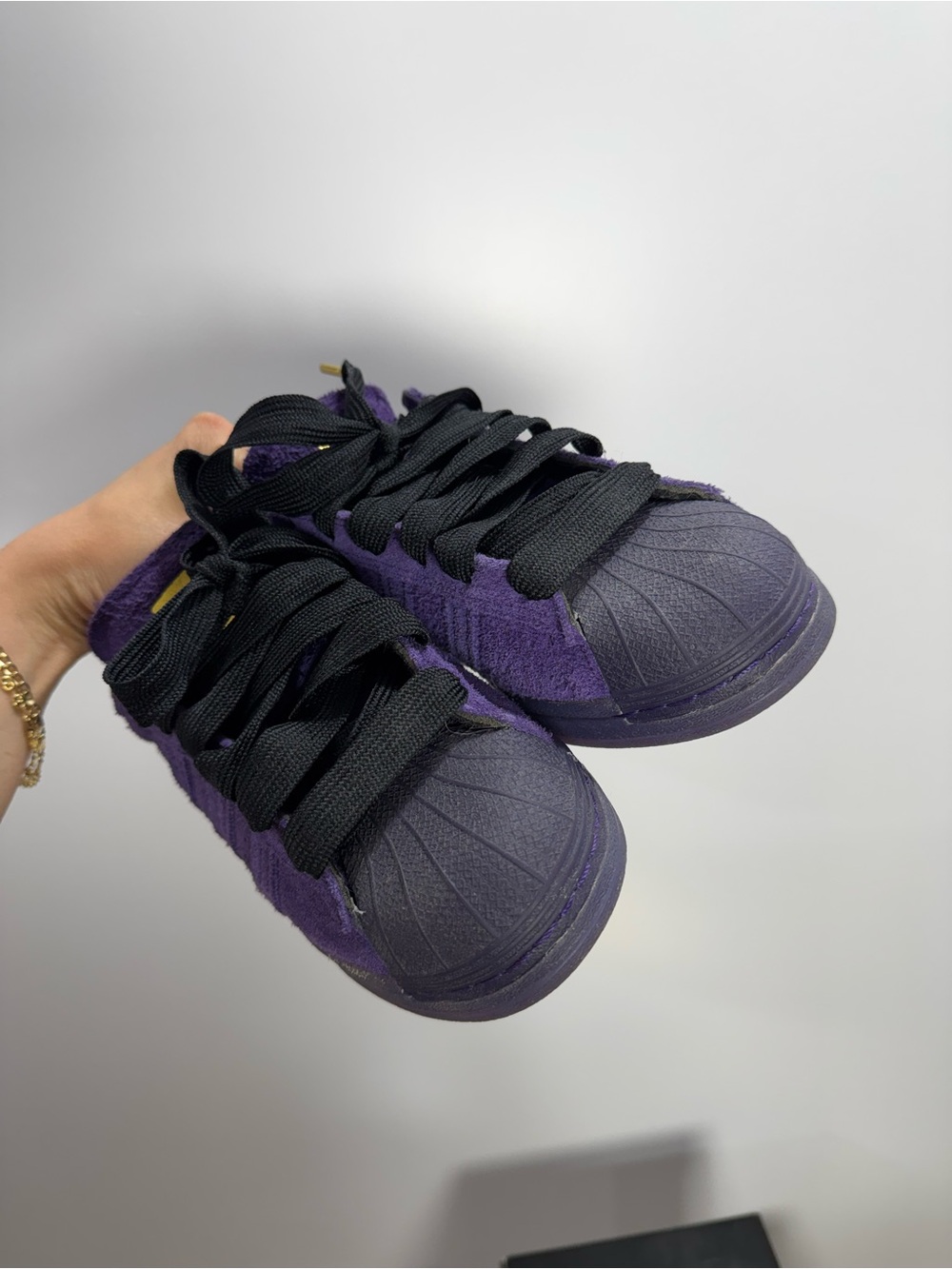 adidas Purple Superstar ADV  x kader size 8 - Picture 8 of 13